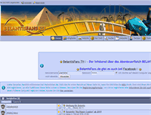 Tablet Screenshot of belantisfans.de